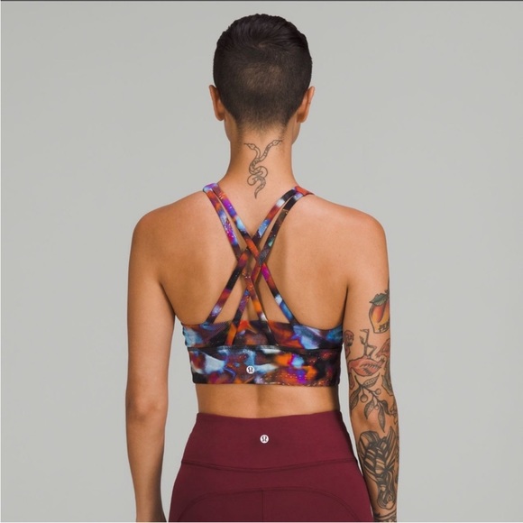 Lululemon Energy Long Line Bra High
Neck - Hyper Drift Multi - Picture 4 of 6